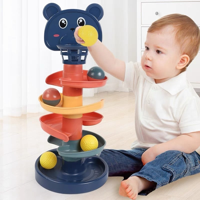 Baby Rolling Ball Tower