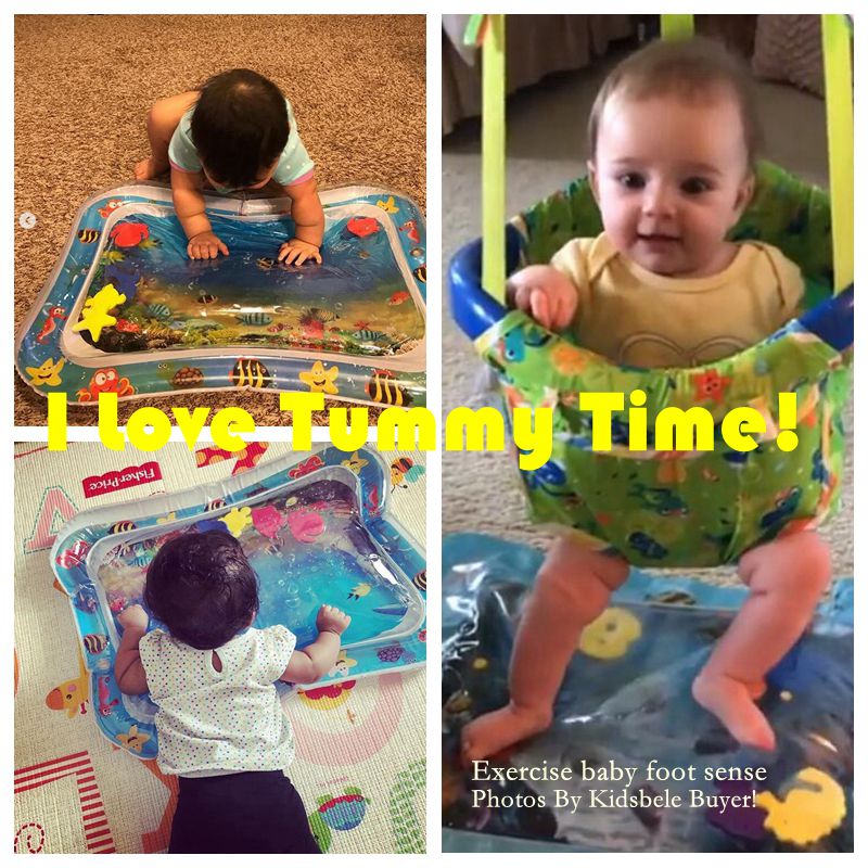 Inflatable Tummy Time Premium Water Mat