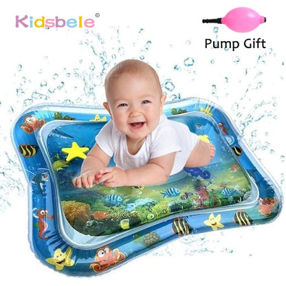 Inflatable Tummy Time Premium Water Mat